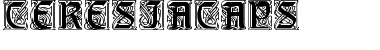 Download CeresiaCaps Regular Font Title Preview