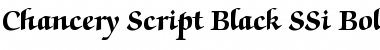 Download Chancery Script Black SSi Bold Font Title Preview