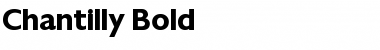 Download Chantilly Bold Font Title Preview