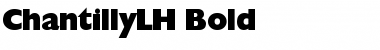 Download ChantillyLH Bold Font Title Preview