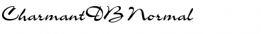 Download CharmantDB Normal Font Title Preview