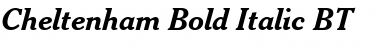 Download Cheltenhm BT Bold Italic Font Title Preview