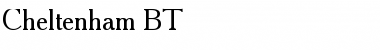 Download Cheltenhm BT Roman Font Title Preview
