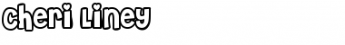 Download Cheri Liney Regular Font Title Preview