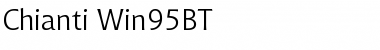 Download Chianti Win95BT Roman Font Title Preview