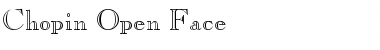 Download Chopin Open Face Font Title Preview