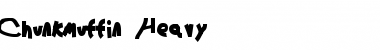 Download Chunkmuffin Heavy Font Title Preview