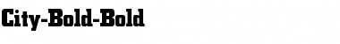 Download City-Bold-Bold Regular Font Title Preview