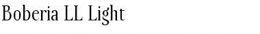 Download BoberiaLL Regular Font Title Preview