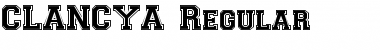 Download CLANCYA Regular Font Title Preview
