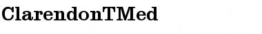 Download ClarendonTMed Regular Font Title Preview