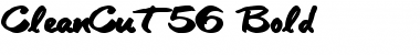 Download CleanCut56 Bold Font Title Preview