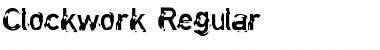 Download Clockwork Regular Font Title Preview