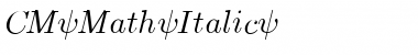 Download CM_Math Italic Font