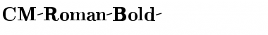 Download CM_Roman Bold Font