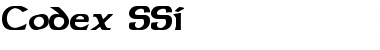 Download Codex SSi Regular Font Title Preview