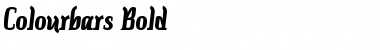 Download Colourbars Bold Font Title Preview