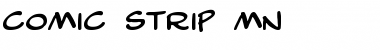 Download Comic Strip MN Regular Font Title Preview