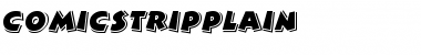 Download ComicStrip Plain Font Title Preview