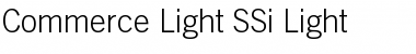 Download Commerce Light SSi Light Font Title Preview