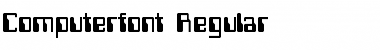 Download Computerfont Regular Font Title Preview
