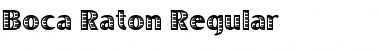 Download Boca Raton Regular Font Title Preview
