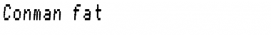 Download Conman fat Regular Font Title Preview