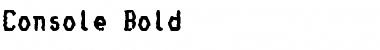 Download Console Bold Font Title Preview