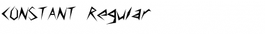 Download CONSTANT Regular Font Title Preview