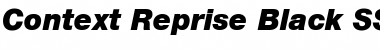 Download Context Reprise Black SSi Black Italic Font Title Preview