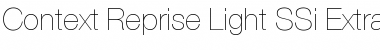 Download Context Reprise Light SSi Extra Light Font Title Preview