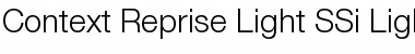Download Context Reprise Light SSi Light Font Title Preview
