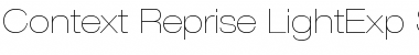 Download Context Reprise LightExp SSi Normal Font Title Preview