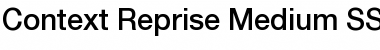 Download Context Reprise Medium SSi Medium Font Title Preview
