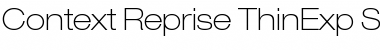 Download Context Reprise ThinExp SSi Normal Font Title Preview