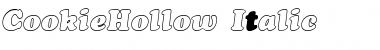 Download CookieHollow Italic Font Title Preview