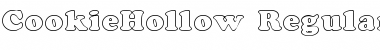 Download CookieHollow Regular Font Title Preview