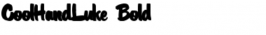Download CoolHandLuke Bold Font Title Preview