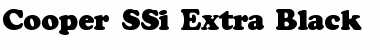 Download Cooper SSi Extra Black Font Title Preview