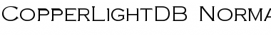 Download CopperLightDB Normal Font Title Preview