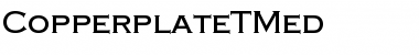 Download CopperplateTMed Regular Font Title Preview