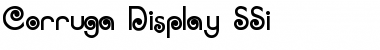 Download Corruga Display SSi Regular Font Title Preview