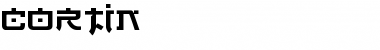 Download Cortin Normal Font Title Preview