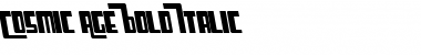 Download Cosmic Age Bold Italic Font Title Preview