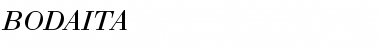 Download BODAITA Normal Font Title Preview