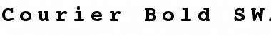 Download Courier SWA Bold Font Title Preview