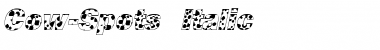Download Cow-Spots Italic Font Title Preview
