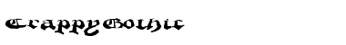 Download CrappyGothic Regular Font Title Preview