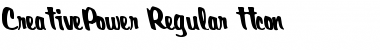 Download CreativePower Regular Font Title Preview
