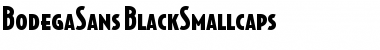 Download BodegaSansBlackSmallcaps Regular Font Title Preview